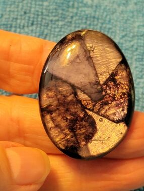 Handcrafted Oval  Mosaic Pendant for Women Size 7.5